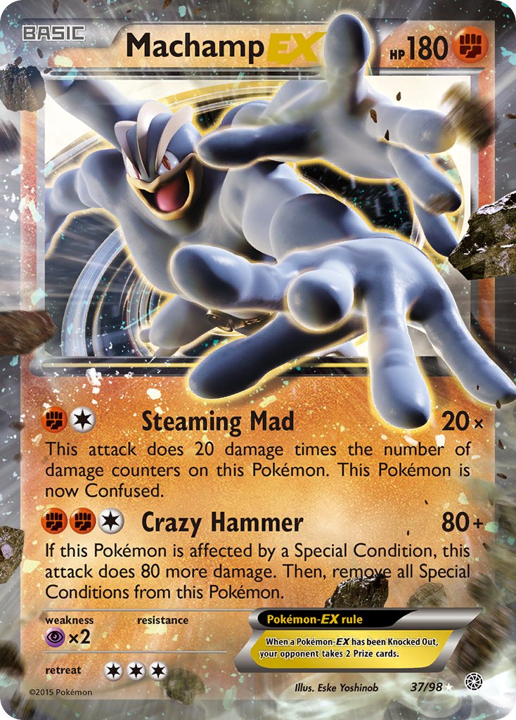 Machamp-EX - 37 - Ancient Origins