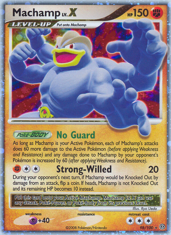 Machamp LV.X - 98 - Stormfront