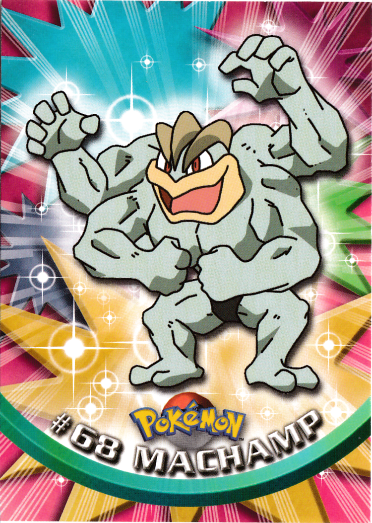 Machamp - 68 - Topps - Series 1 - front