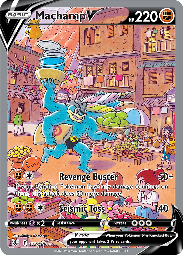 Machamp V - 172 - Astral Radiance