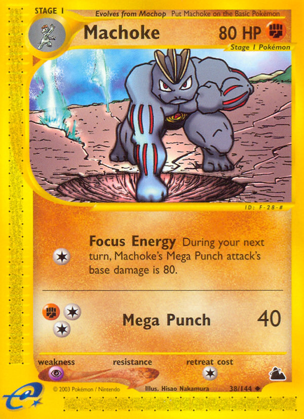 Machoke - 38/144 - Skyridge