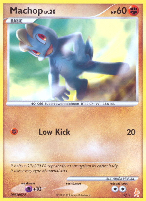 Machop - 5/11 - DP Trainer Kit Lucario