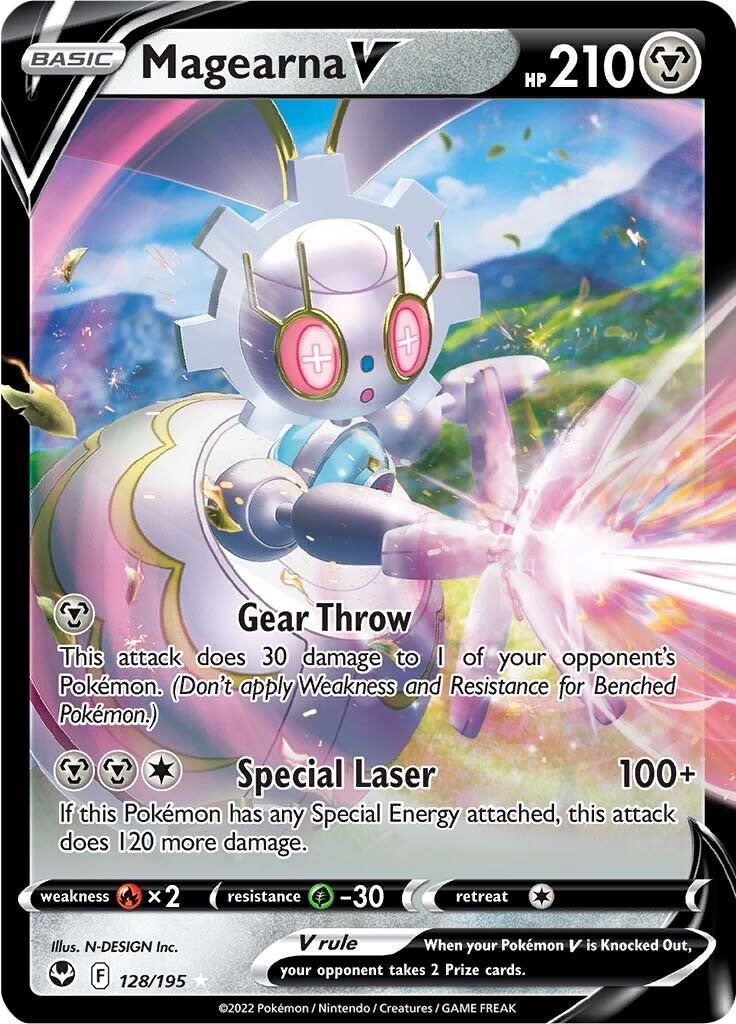 Magearna V - 128 - Silver Tempest