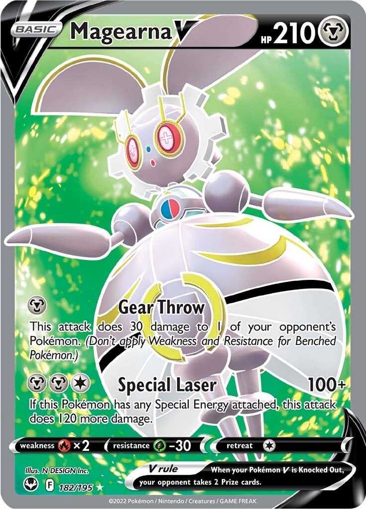 Magearna V (Full Art) - 182 - Silver Tempest