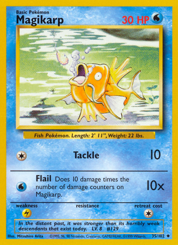 Magikarp Base set Unlimited