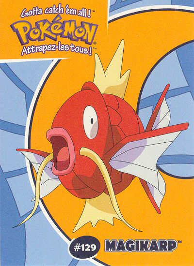 Magikarp - 39/40 - Danone  - front