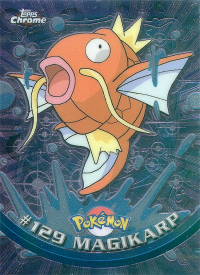 Magikarp - 129 - Topps - Chrome series 2 - front