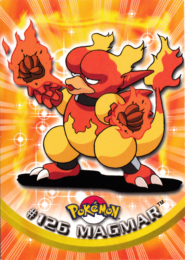Magmar - 126 - Topps - Series 3 - front