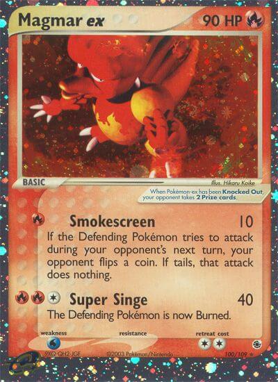 Magmar ex - 100 - Ruby & Sapphire