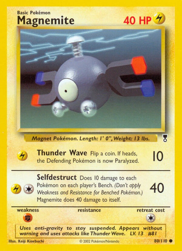 Magnemite - 80 - Legendary Collection