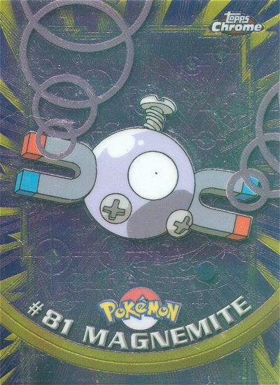 Magnemite - 81 - Topps - Chrome series 2 - front