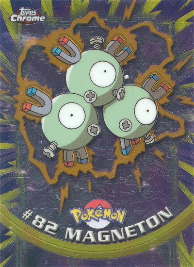 Magneton - 82 - Topps - Chrome series 2 - front