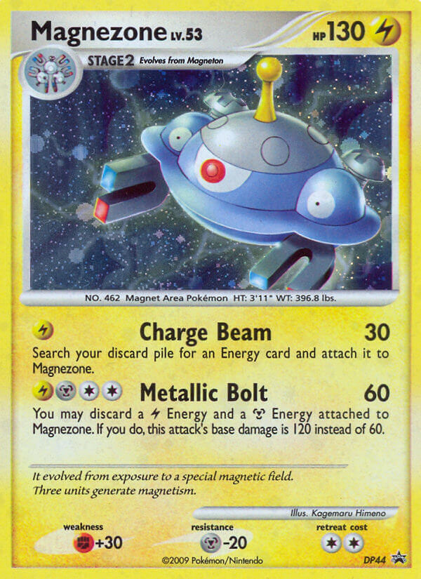 PrimetimePokemon's Blog: Pokemon Card of the Day: Metal Type Magnezone  (Stormfront)