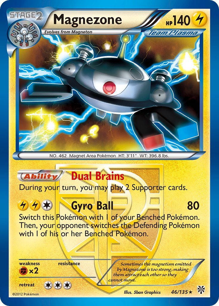 PrimetimePokemon's Blog: Pokemon Card of the Day: Metal Type Magnezone  (Stormfront)