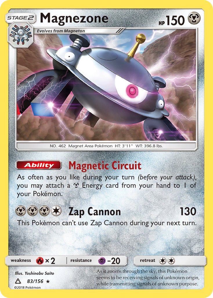 PrimetimePokemon's Blog: Pokemon Card of the Day: Metal Type Magnezone  (Stormfront)