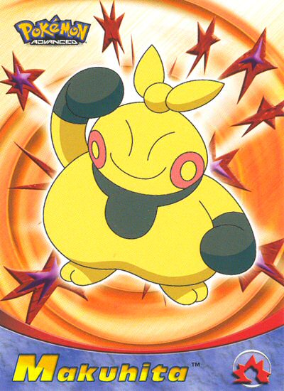 Makuhita - 52 - Topps - Pokemon Advanced - front