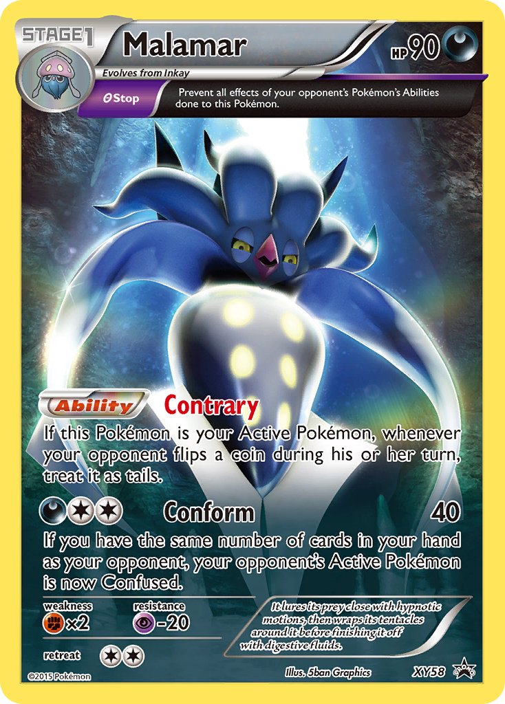 Malamar - XY58 - XY Promos