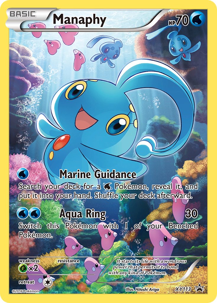 Manaphy - XY113 - XY Promos