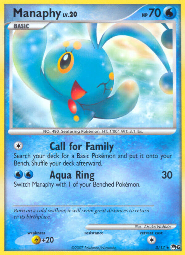 Manaphy - 3 - POP Series 6