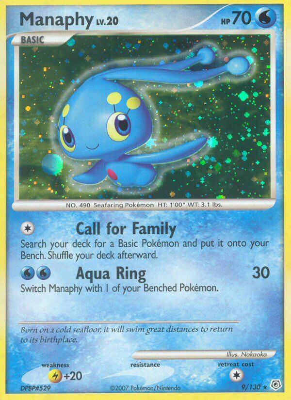 Manaphy - 9 - Diamond & Pearl