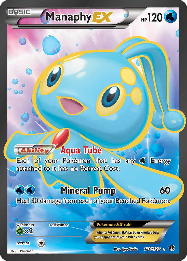 Manaphy-EX - 116 - BREAKpoint