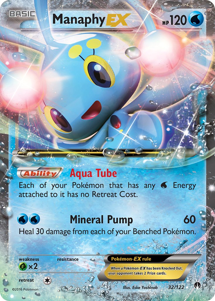 Manaphy-EX - 32 - BREAKpoint