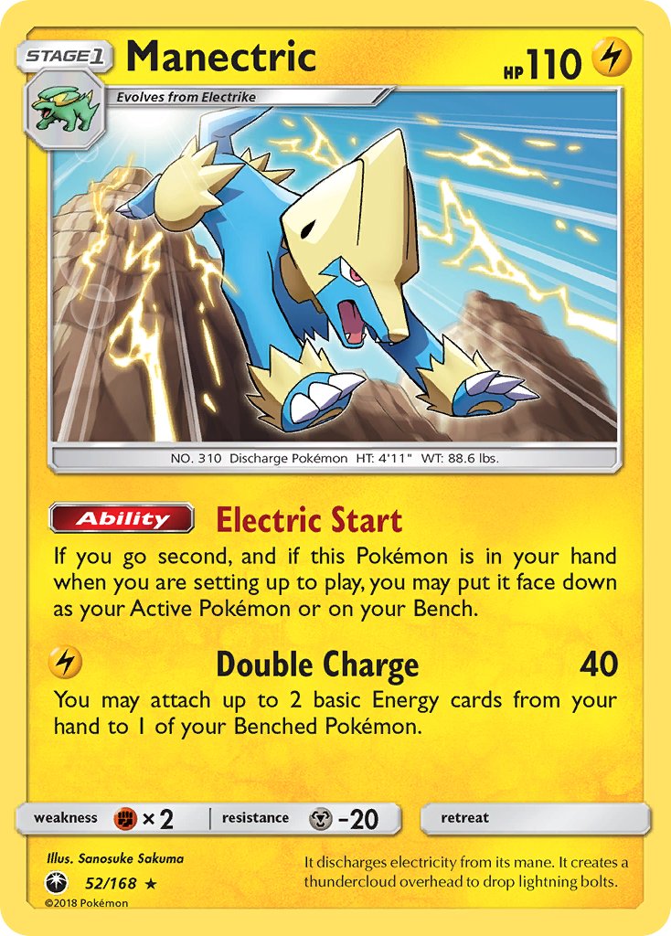 Manectric - 52 - Celestial Storm