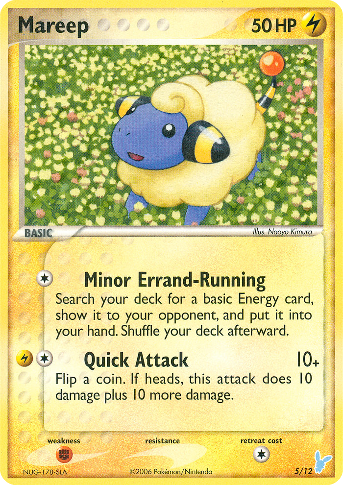 Mareep - 5 - EX Trainer Kit Minun