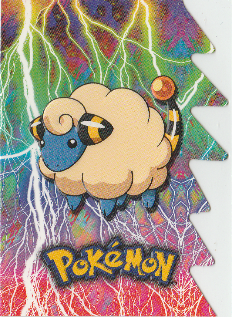 Mareep - 10 of 15 - Topps - Johto series - front