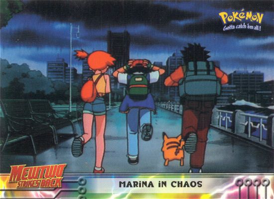 Marina in Chaos - 14 - Topps - Pokemon the first movie - front