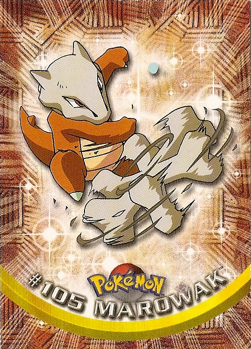 Marowak - 105 - Topps - Series 2 - front