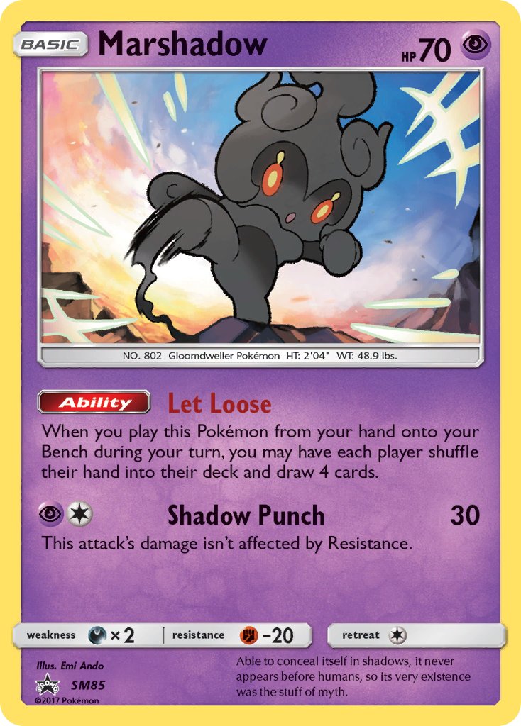 Marshadow - SM85 - Sun & Moon Promos