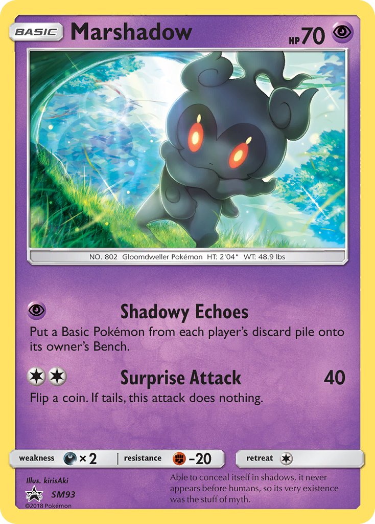 Marshadow - SM93 - Sun & Moon Promos