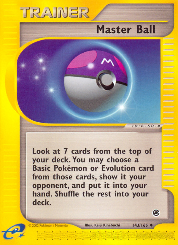 Master Ball - Expedition Base set