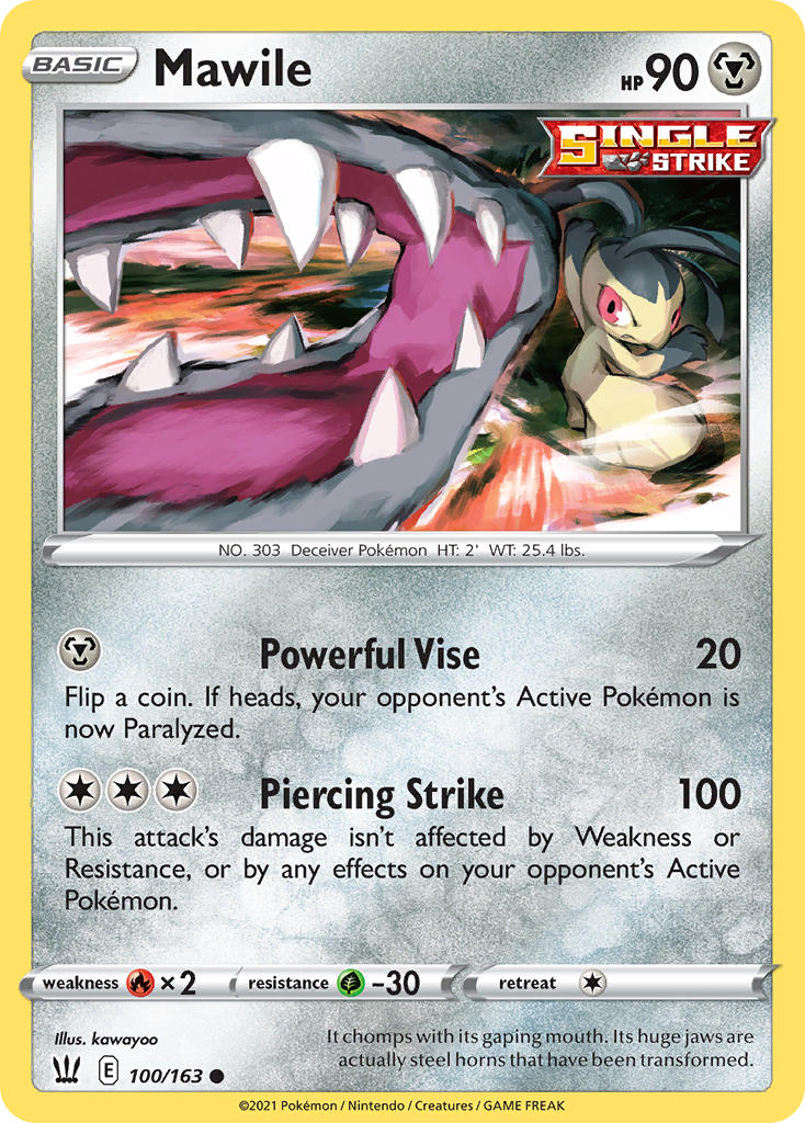 Mawile - 100 - Battle Styles