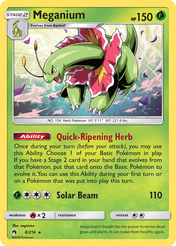 Meganium - 8 - Lost Thunder