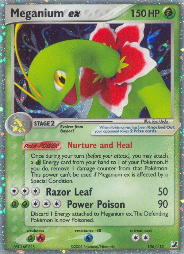 Meganium ex - 106 - Unseen Forces