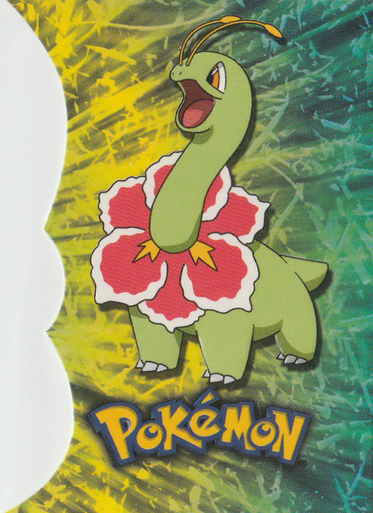 Meganium - 3 of 15 - Topps - Johto series - front