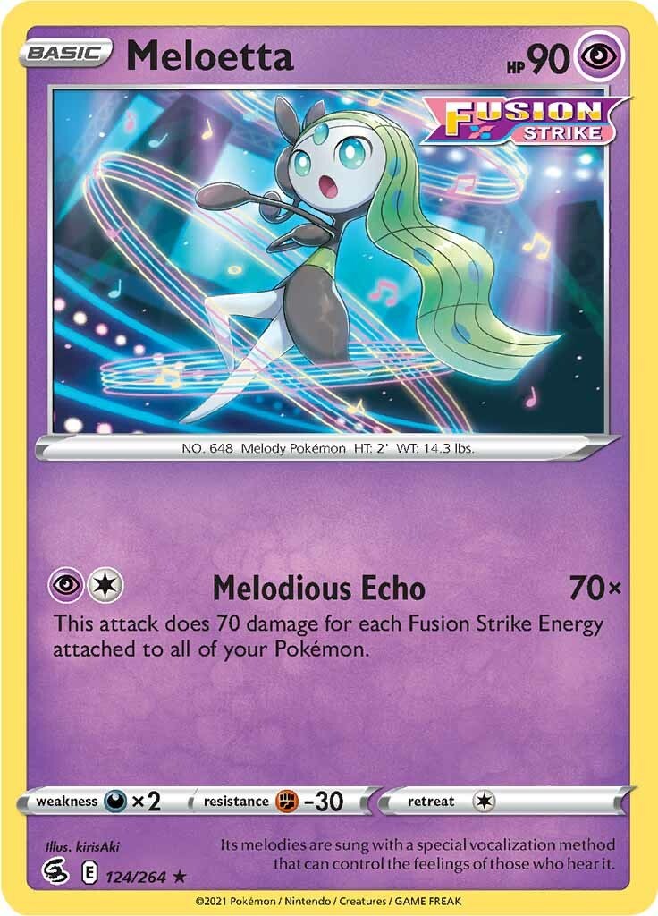 Meloetta - 124 - Fusion Strike