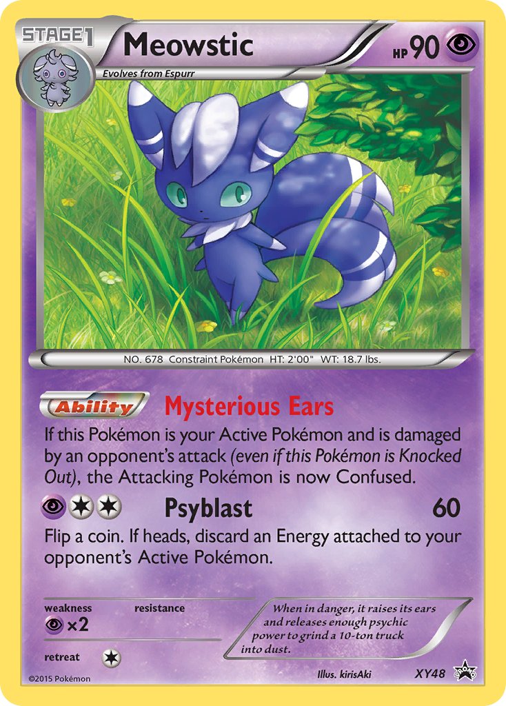 Meowstic - XY48 - XY Promos