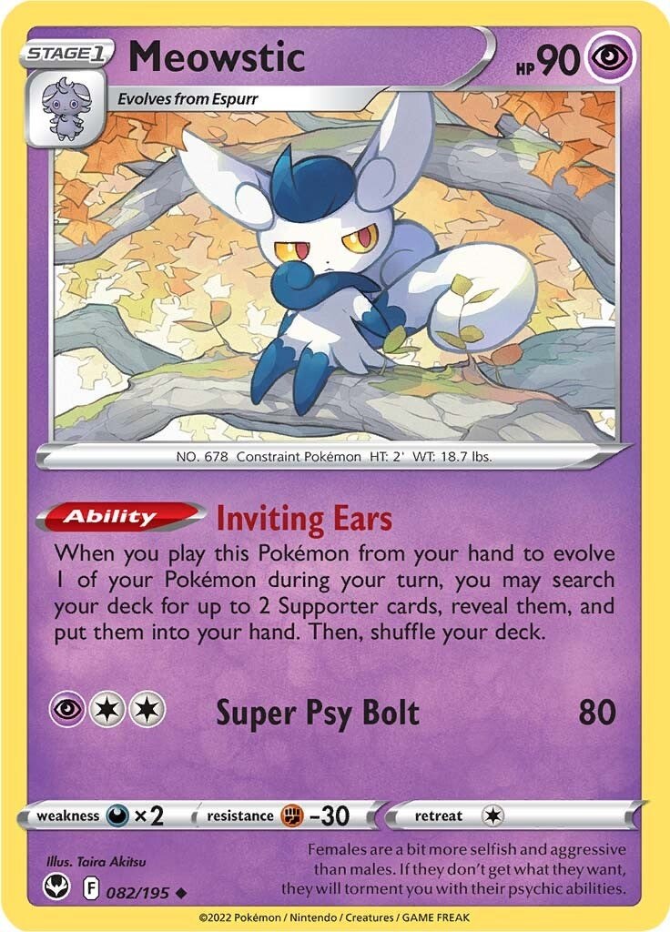 Meowstic - 82 - Silver Tempest