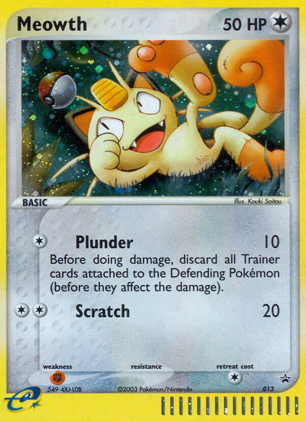 Meowth - 013 - Nintendo Black Star Promos