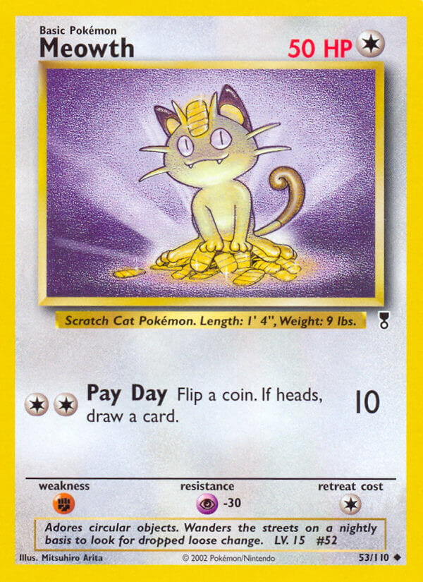 Meowth - 53 - Legendary Collection
