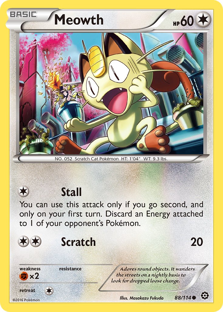 Meowth - 88 - Steam Siege