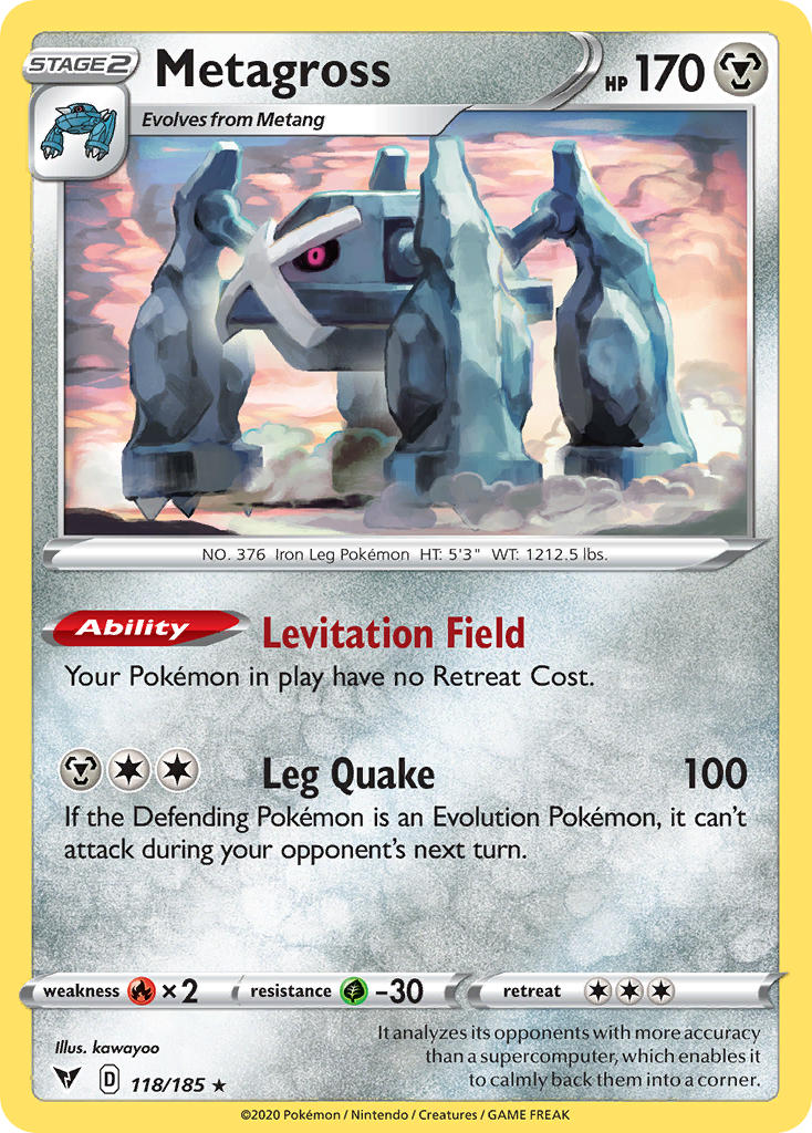 Metagross - 118 - Vivid Voltage