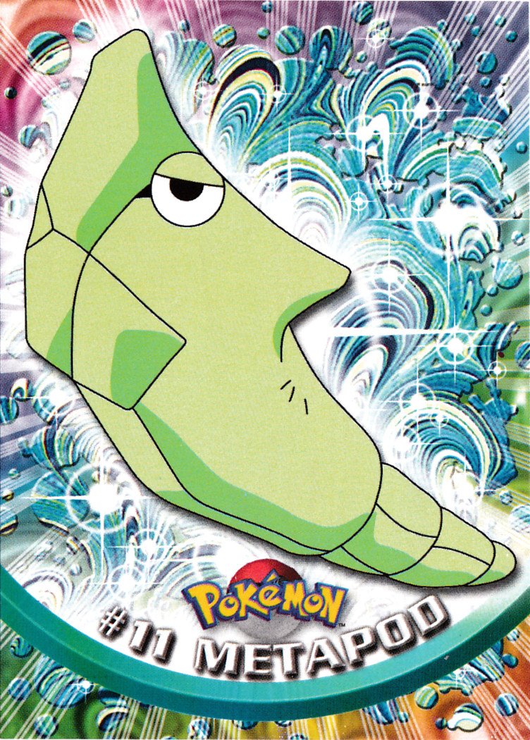 Metapod - 11 - Topps - Series 1 - front