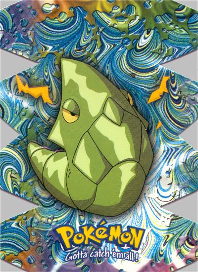 Metapod - EV2 of 12 - Topps - Series 3 - front