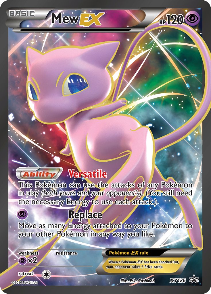 Mew-EX - XY126 - XY Promos