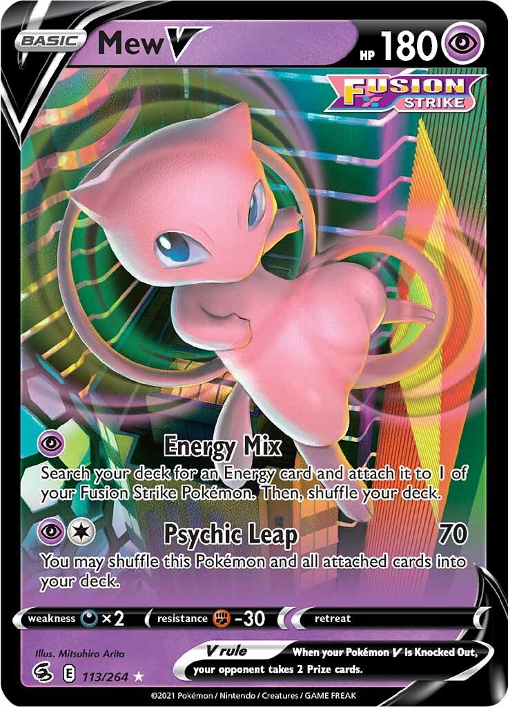 Mew V - 113 - Fusion Strike