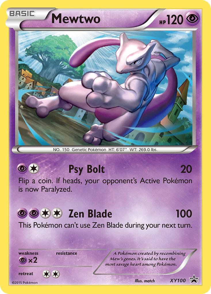 Mewtwo - XY100 - XY Promos